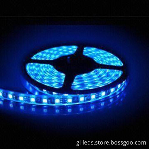 SMD LED Strip with 12/24V DC Input Voltage and 24W Power, Measures 5,000 x 8mm